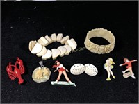 Group of Assorted Plastic and Other Jewelry