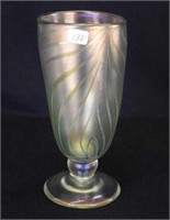 Art Glass goblet shaped 7 1/2" vase
