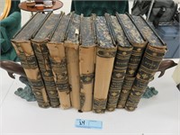 Antique library of American History, 9 volumes