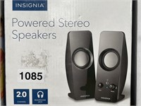 INSIGNIA POWERED STERO SPEAKER RETAIL $20