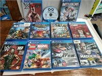 Lots of PS4 video games
