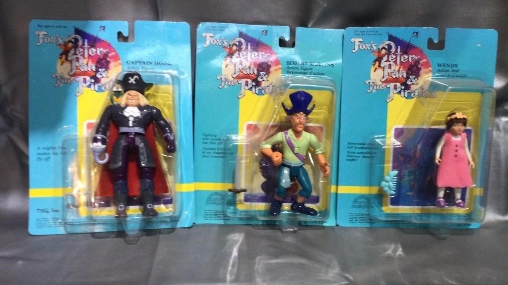 Peter Pan & the Pirates Figurines, Captain Hook,