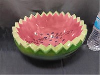 Ceramic Watermellon Bowl