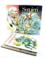 Lot de 4 volumes par Serpieri. Tous en Eo.