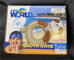 Aqua World Kids Sloth Swim Tube