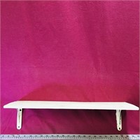 Painted Wall Mount Shelf (Vintage)