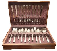 Silver Plate Flatware Set