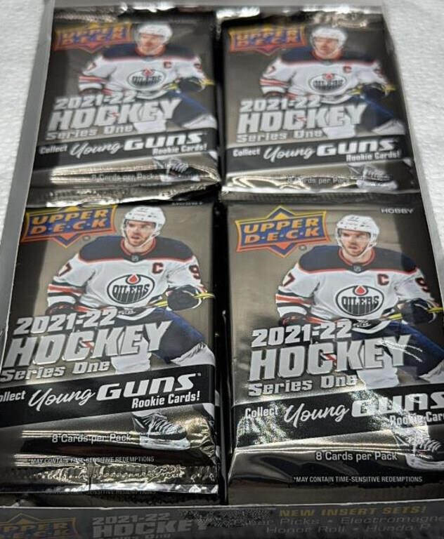 2021-22 hockey cards - series one young guns