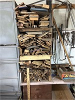 Large lot of wood trim