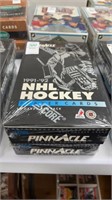 Lot of 2 1991-92 Pinnacle Hockey Boxes Sealed