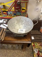 Vintage Aluminum Collander