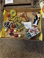 Lot of Vintage Christmas Decorations