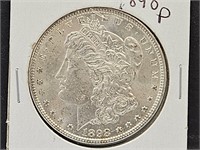 1898 Morgan $1 Silver Coin