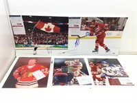 Autographed Hockey Photos, Some PSA/DNA Certified