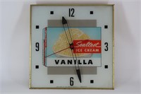 Sealtest Ice Cream Lighted Clock