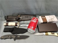 3 Knives Quality makes - 1 Falkner Hunting