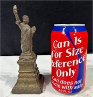 Old Cast Iron Statue Of Liberty