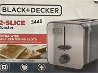 BLACK DECKER TOASTER RETAIL $30