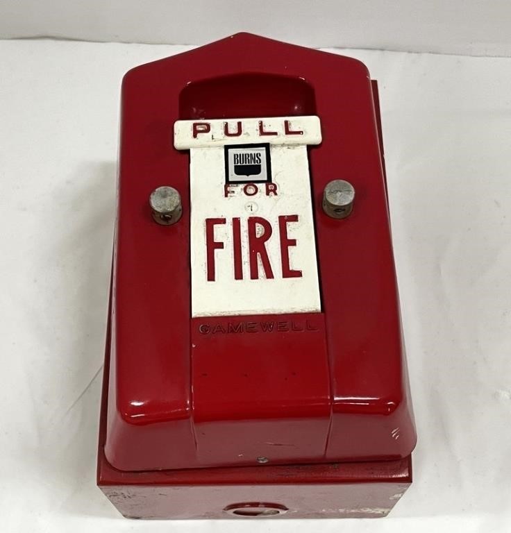 Burns Wall Mount Coded Fire Alarm Box