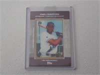 2013 TOPPS UPDATE CARL CRAWFORD PATCH CARD