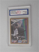 SHAQUILLE O'NEAL AUTHENTIC AUTO ROOKIE CARD