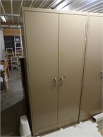 6' 2 Door Metal Cabinet