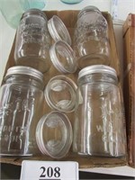 4 Canning Jars with Lids