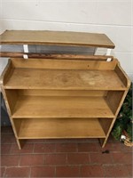 WOOD SHELF UNIT