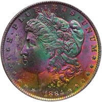 $1 1884-O PCGS MS66 CAC