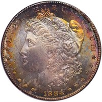 $1 1884-CC PCGS MS65 CAC