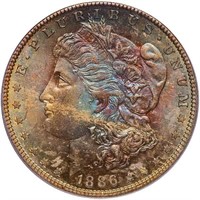 $1 1886-S PCGS MS64 CAC