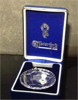 Awesome Waterford crystal Texas medallion