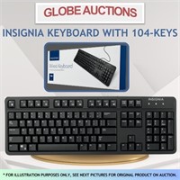 INSIGNIA KEYBOARD WITH 104-KEYS