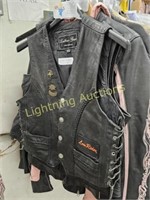 LEATHER GEAR INTERNATIONAL JACKET AND VEST