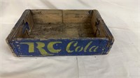 RC Cola wooden Crate
