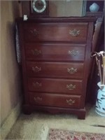 Carolina 5 Drawer chest Dresser 49" X 34" X 17"