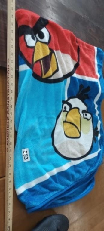ANGRY BIRDS, BLANKET