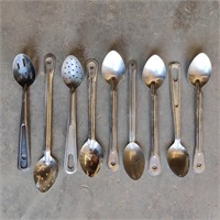 9x 13 Inch Make-Line Kitchen Serving Spoons