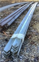 (20) 20’ Galvanized Angle Iron