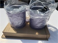 INSULATED MUGS - PURPLE "IN THE KITCHEN WITH