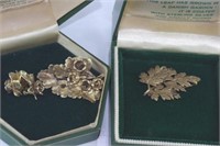 Two boxed set Flora Danica jewellery