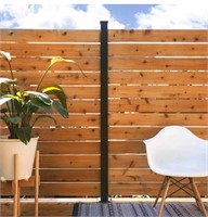 73x3x3 hoft privacy fence line post