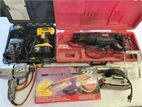 18 Volt DeWalt Drill, Craftsman Reciprocating Saw