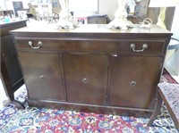 ANTIQUE MAHOGANY 49" SERVER