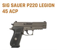 Sig Sauer P220 Legion 45 ACP MSRP $1,419.99