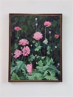 Original Botanical Floral Oil Painting
