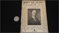 1922 Harry Von Tilzer's Favorite Hits Sheet Music