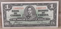 1937 One Dollar Bill PRE N/N Near mint