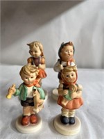Hummel figurines 4.25” and 3”
