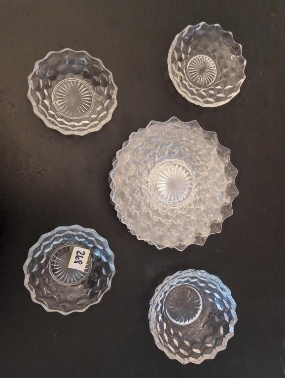 Fostoria plates and bowls